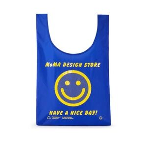 NWT BAGGU MoMA COBALT Standard Reusable Bag